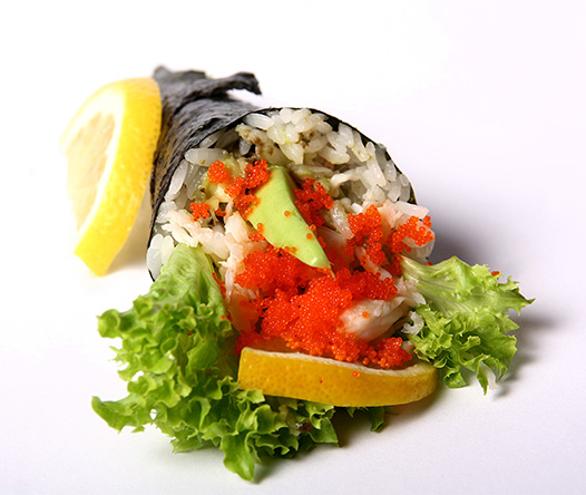 sushi nigiri de atún