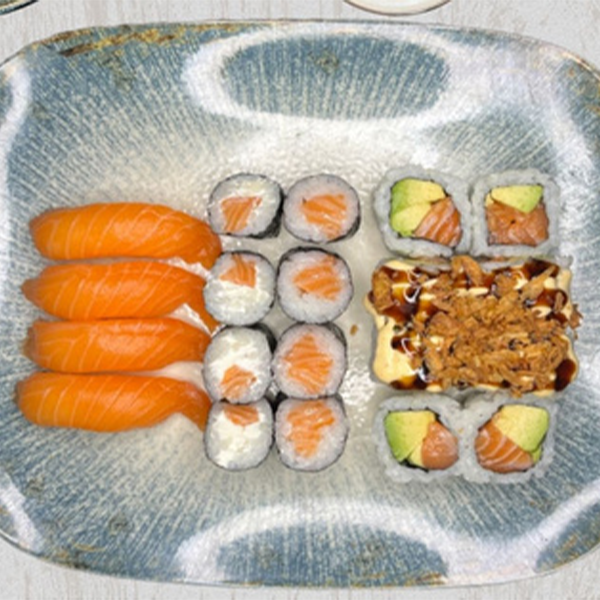 Salmón Bento (20 pzs.)