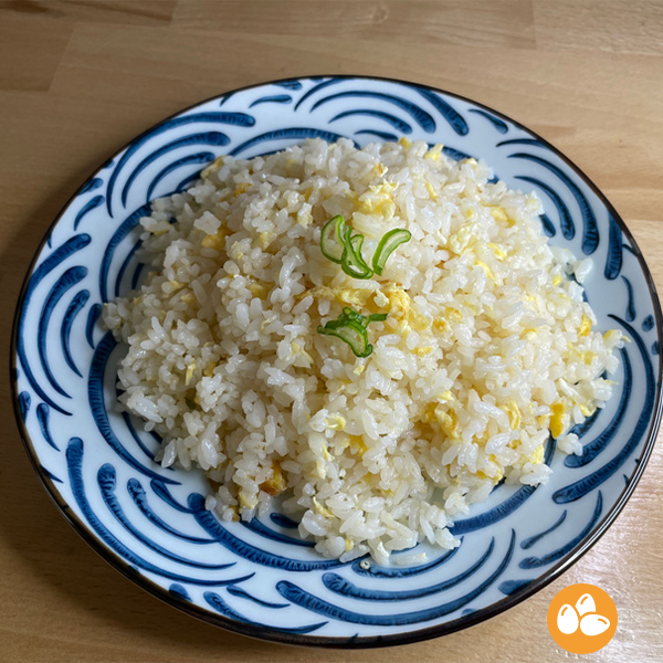 Arroz frito con huevo