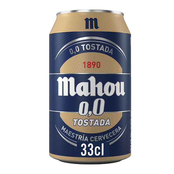 Cerveza Mahou sin alcohol 33cl